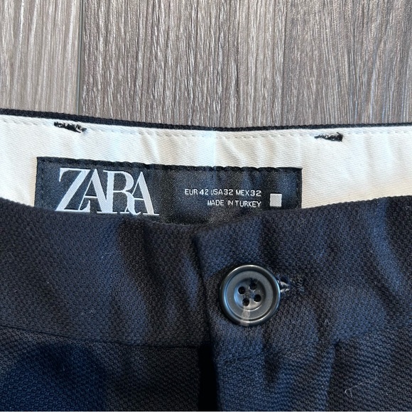 Zara cropped pleated dress pants - Picture 3 of 4